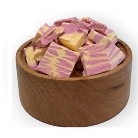 تصویر بستنی خشک موز توت فرنگی 