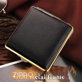 تصویر کیف سیگار چرمی پهن Guipai 