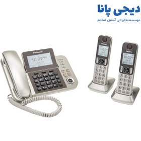 تصویر تلفن بی‌سیم پاناسونیک مدل KX-TGF352 Panasonic KX-TGF352 Wireless Phone