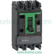 تصویر کلید اتوماتیک 400 آمپر قابل تنظیم اشنایدر سه پل 50kA حفاظت LSoI Schneider 400 Amp Circuit Breaker, 3-Pole, 50kA, LSoI Protection