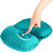 تصویر بالش گردنی بادی پمپ دار با روکش مخملی بالش گردنی بادی پمپ دار با روکش مخملی