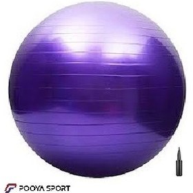 تصویر توپ جیم بال ساده 75cm گلدن استار Golden Start GYM BALL 75cm