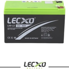 تصویر باتری یو پی اس 12 ولت 9 آمپر لکسو 