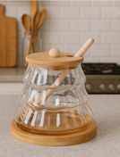 تصویر عسل‌خوری پیرکس زیره بامبو طرح کاج 