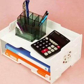 تصویر شلف کازیه دو طبقه 