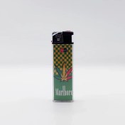 تصویر فندک اتمی سبز طرح گل 