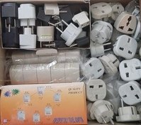 تصویر تبدیل برق 2 به 3 مارک اطلس در بسته های ۱۰ عددی 