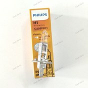 تصویر لامپ مه شکن جلو پژو 206 PHILLIPS پایه H1 (1عدد) 