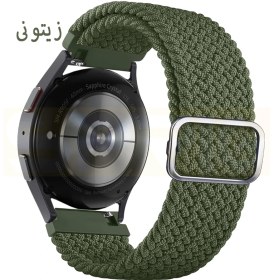 تصویر بند اسپریگ مدل Braided CLPS TW مناسب ساعت هوشمند سامسونگ سایز ۲۲ میلی‌متر 