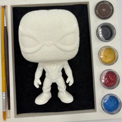 تصویر اکشن فیگور اسپایدر من سایز ۱۳ سانتی‌متر با پک رنگ آمیزی 