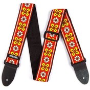 تصویر استرپ گیتار Dunlop Jacquard Avalon Red Strap 