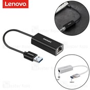 تصویر مبدل USB3.0 به LAN لنوو LX0805 ا Lenovo LX0805 USB3.0 to RJ45 Network Converter Lenovo LX0805 USB3.0 to RJ45 Network Converter
