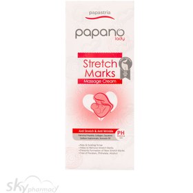 تصویر کرم استرچ رفع ترک بدن پاپانو 200 میلی لیتر Papano Body Stretch Cream 200 ml