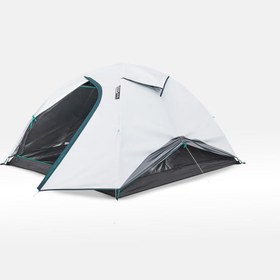 تصویر چادر مسافرتی ۳نفره‌ کچوا مدل‌ MH100 FRESH 3-Person Tent MH100 FRESH & BLACK