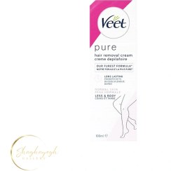 تصویر کرم موبر پوست نرمال ویت Veet Pure Hair Removal Cream - Normal Skin (Legs & Body) - 100ml veet