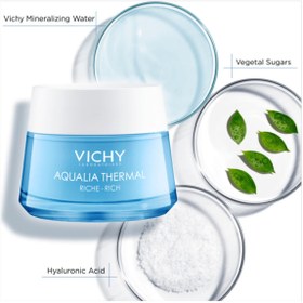 تصویر کرم مرطوب کننده آکوالیا ترمال ریچ ویشی vichy Aqualia Thermal Dynamic Hydration Rich Cream