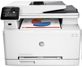 تصویر پرینتر (استوک) چهارکاره لیزری رنگی اچ پی مدل LaserJet Pro MFP M277dw 