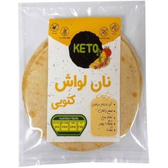 تصویر نان لواش کتوژنیک 4 عددی 