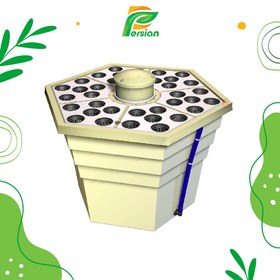 تصویر سیستم قلمه گیری ایروپونیک 36 گلدان جنرال هیدروپونیک / General Hydroponics Rainforest-36 