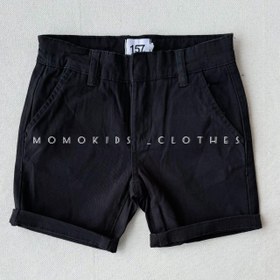 تصویر شلوارک کتان 