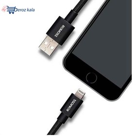 تصویر کابل 2.4 آمپر 3 متری USB به لایتنینگ روموس مدل CB13ns Romoss CB13ns USB To Lightning Cable 3m