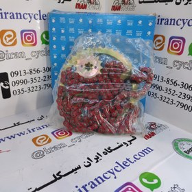 تصویر ست دنده (چرخ ) زنجیر کامل موتور سیكلت NS150 اصلي 