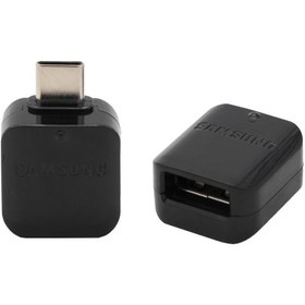 تصویر تبدیل OTG Type-C سامسونگ - مشکی - MMS 