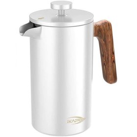 تصویر فرنچ پرس دو جداره IKAPE IKAPE Coffee French Press