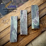 تصویر سنگ چاقو تیزکن نفتی طبیعی مناسب چاقو و ساطور 