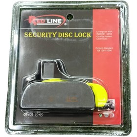 تصویر قفل دیسک موتور سیکلت Disc lock motorcycle plus blk | Model 490