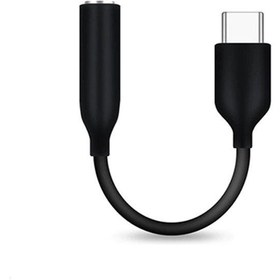 تصویر مبدل تایپ سی Type-C به جک Jack هدفون 3.5میلی متری سامسونگ USB-C Headset jack adapter 3.5mm