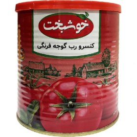 تصویر رب گوجه فرنگی خوشبخت 800 گرمی - بسته 6 عددی 