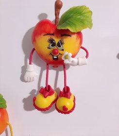 تصویر مگنت یخچالی خمیری مگنت رو یخچالی