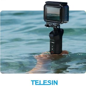 تصویر مونوپاد شناور با ریموت مخصوص گوپرو - تلسین TELESIN Bluetooth buoyancy Floating Stick