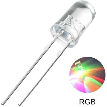 خرید و قیمت دیود ال ای دی هفت رنگ RGB بسته 40 عددی | ترب