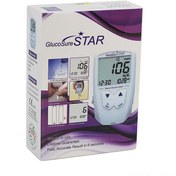 تصویر دستگاه تست قند خون گلوکو شور استار +نوار ۵۰ عددی 