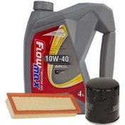 تصویر پک پراید فلومکس اکو (SL 20W50) 4L + فیلتر روغن و فیلتر هوا 
