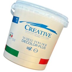 تصویر پودر دکلره پلاس سفید کریتیو - 500 گرمی creative 