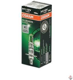 تصویر لامپ خودرو h1 اسرام ۷ رنگ ۱۲V 55 W اصل آلمان 