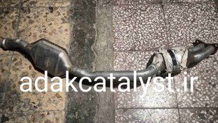 تصویر کاتالیزور وانت آریسان 1 اصلی ایران خودرویی قدیمی kem 