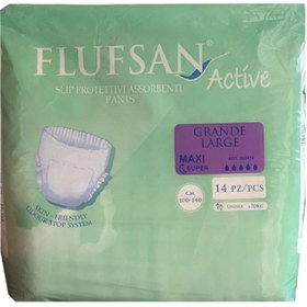 تصویر پوشينه شورتی بزرگسالان فلوفسان مدل ماکسي لارج 14عددی 