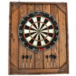 تصویر تخته دارت فقط دارتبورد چوبی 70X60CM Master Hands 