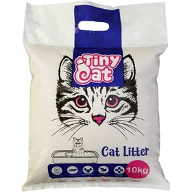 تصویر خاک بستر گربه تاینی کت مدل P1 وزن 10 کیلوگرم Tinycat P1 catlitter 10 kg