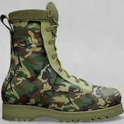 تصویر فایل لایه باز موکاپ پوتین و چکمه نظامی 