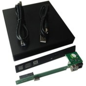 تصویر قاب اکسترنال درایو نوری لپ تاپ SATA به USB2.0 ا USB2.0 External Box Laptop Optical Drive USB2.0 External Box Laptop Optical Drive