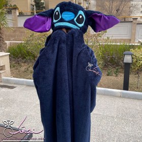 تصویر پتو کلاه دار استیچ 