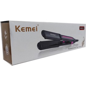 تصویر اتو مو کیمی مدل KM-2118 با صفحات سرامیکی دما ۲۲۰ درجه 