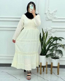 تصویر ساحلی سلن آستین بلند هندی 824 