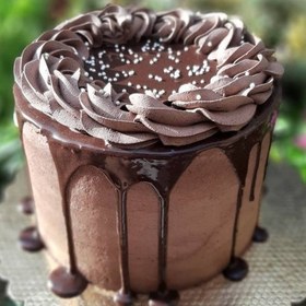 تصویر کیک شکلاتی تولد 