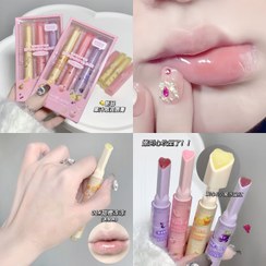 تصویر رژلب قلبی خیس gege bear مدل کره ای 